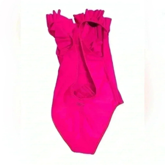 Lovers And Friends Flutter By Ruffle One-Piece Swimsuit Size Small - Picture 5 of 8
